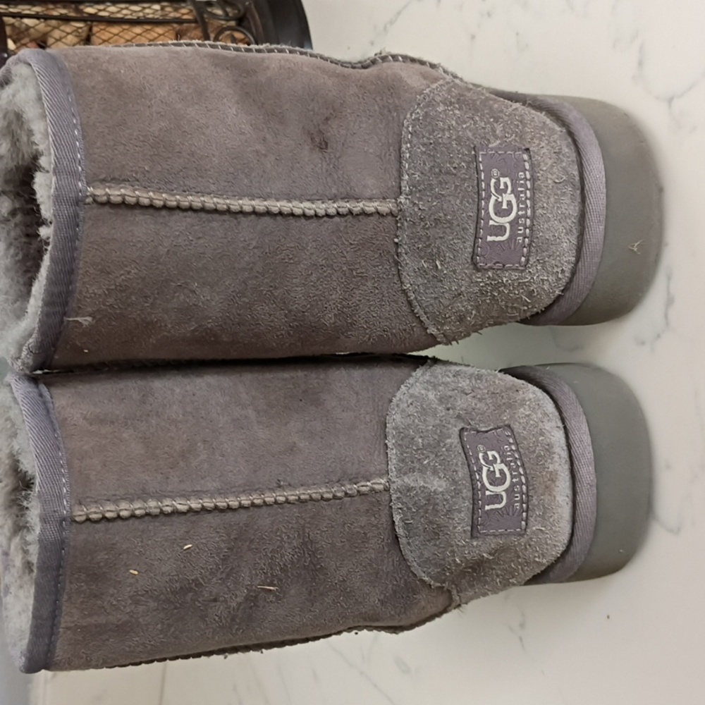 Ugg Classic Gray Winter Boots - image 5